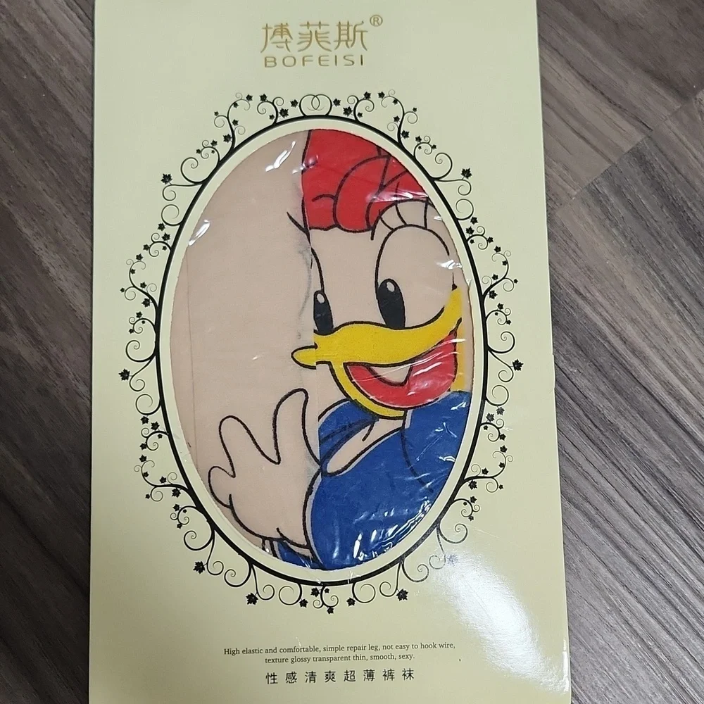 Unique Three Bofeisi Character Printed Pantyhose